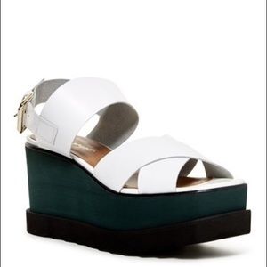NWB free people kate wedge